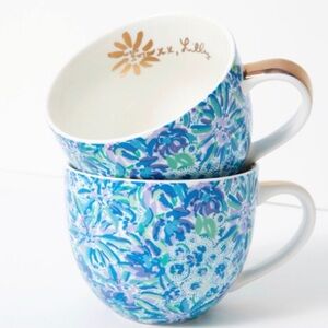 Lilly Pulitzer Ceramic Mug Set of 2